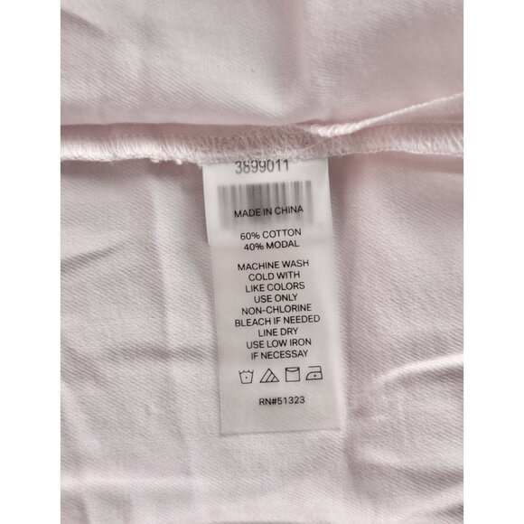 COURT & ROWE LOGO EMBROIDERED COTTON/MODAL CHAMBRAY PINK BUTTON-UP SHIRT. SIZE M - Picture 13 of 13